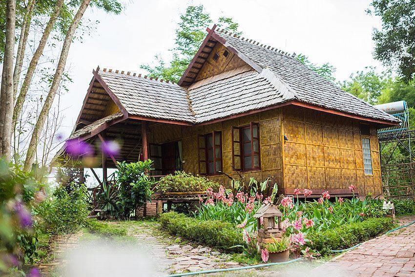 The Boat Landing Hotell Luang Namtha Exteriör bild