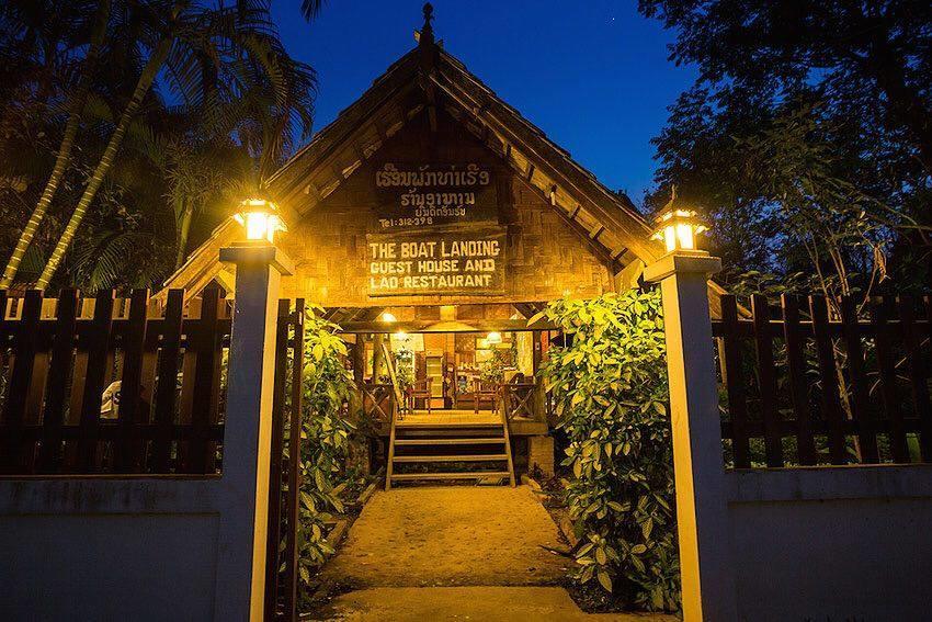 The Boat Landing Hotell Luang Namtha Exteriör bild