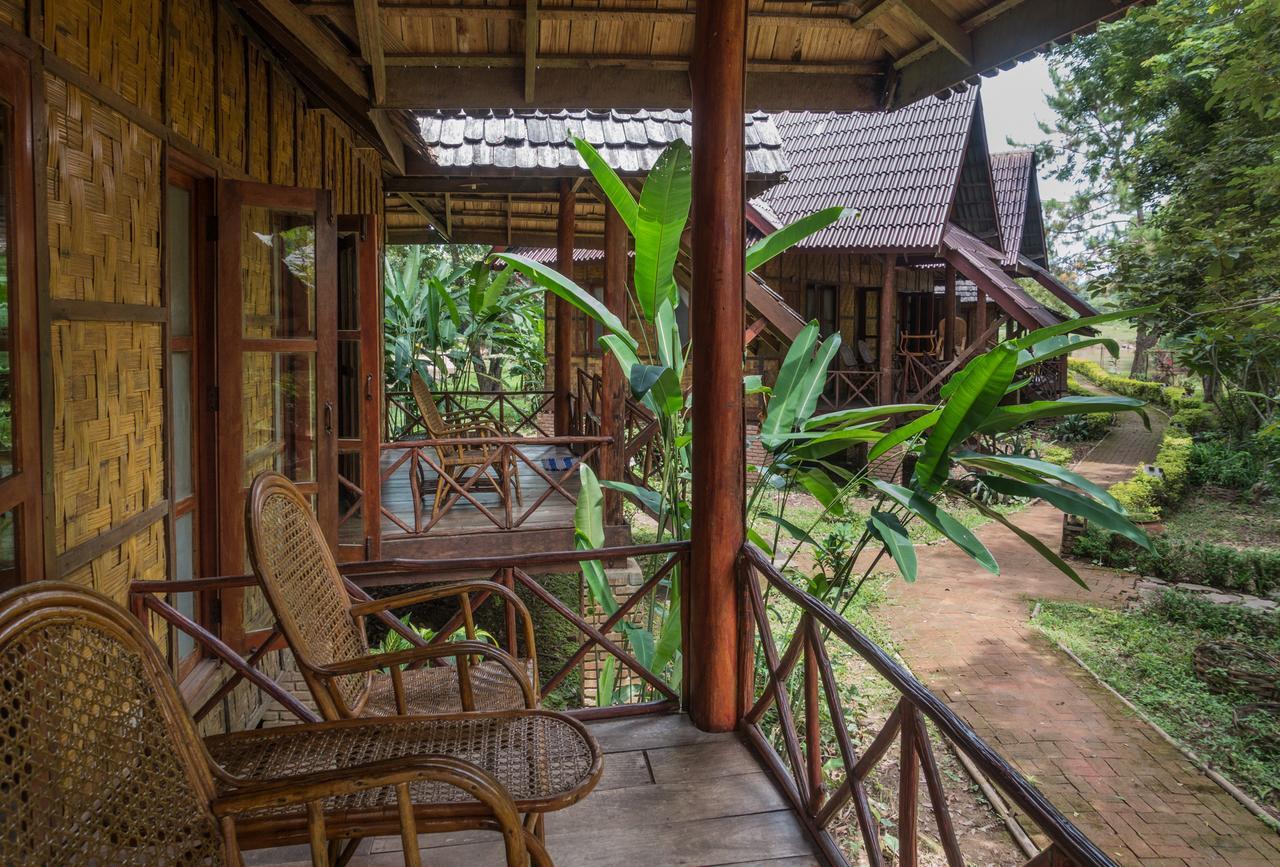 The Boat Landing Hotell Luang Namtha Exteriör bild