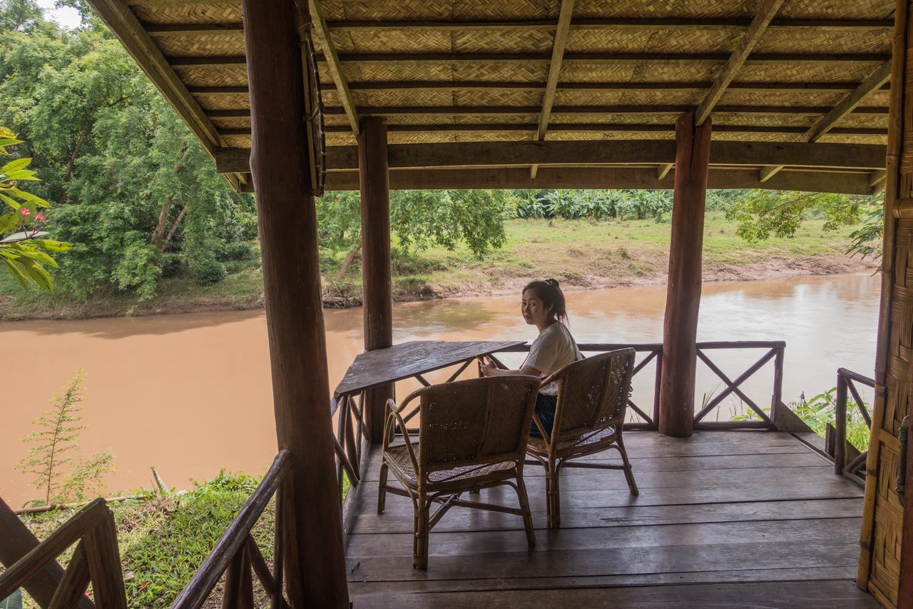 The Boat Landing Hotell Luang Namtha Exteriör bild