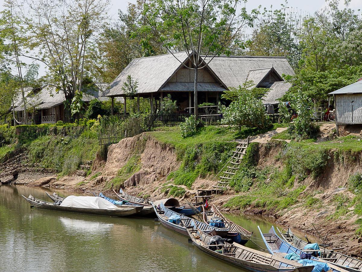 The Boat Landing Hotell Luang Namtha Exteriör bild